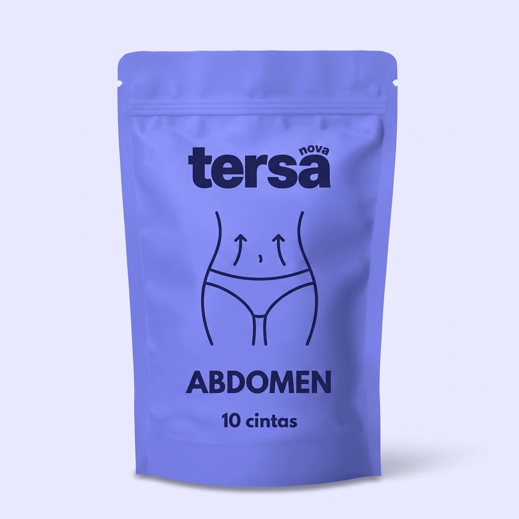Bolsa de cintas Tersanova para el abdomen, 10 cintas