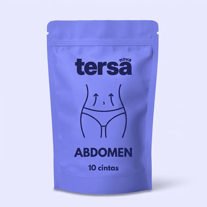 Bolsa de cintas Tersanova para el abdomen, 10 cintas